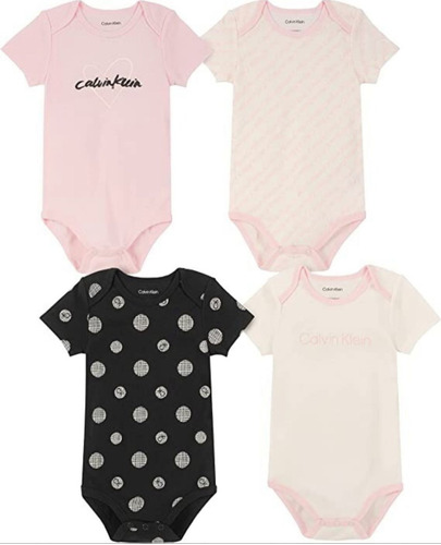 Ropa Para Bebé Niña Pañaleros Calvin Klein