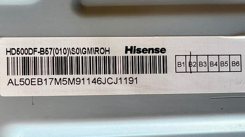 Tarjeta Madre Main Hisense 50h5g Rsag7.820.5644/roh (Usado)