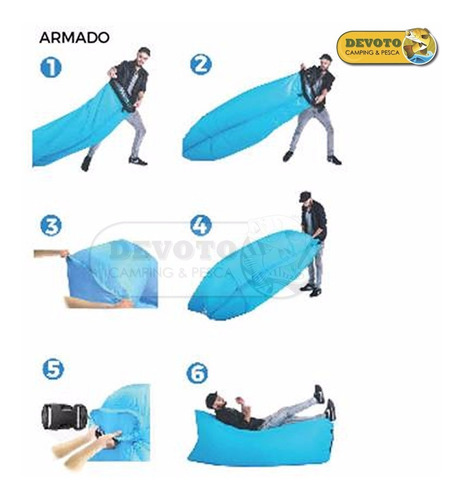 Colchón Inflable Spinit Bag Go Playa Pileta Aire + Bolso