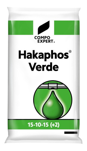 Hakaphos® Verde 15-10-15 Fertilizante Soluble 1 Kg