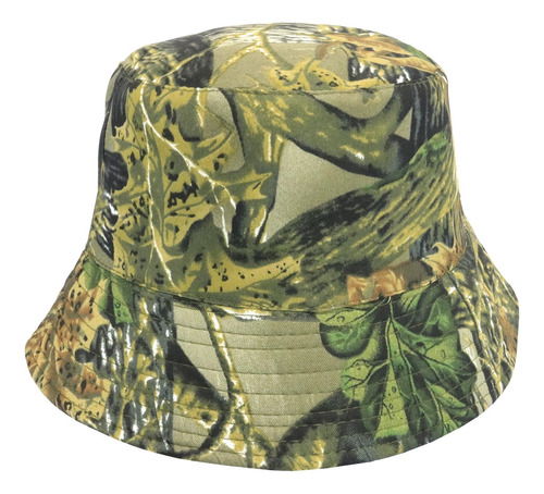 Pescador Piluso Sombrero Gorro Camuflado Selva Algodon