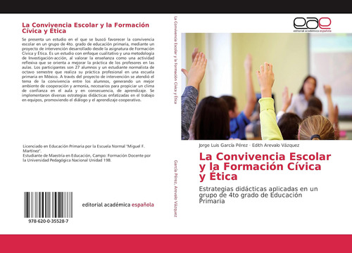 Libro: La Convivencia Escolar Y La Formación Cívica Y Ética: