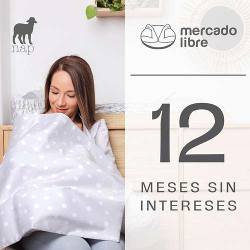 Cojin De Lactancia Super Suave- Nap Azul Acero Estrellas