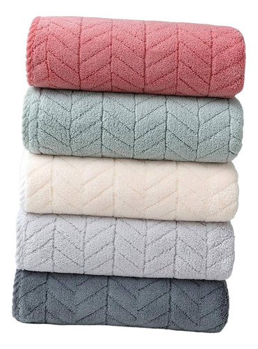 5 Toallas De Baño Absorbentes