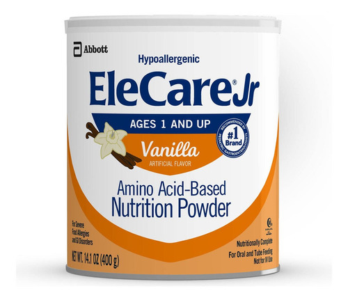 Elecare Jr Nutrition Polvo De Nutrición A Base De Aminoác.