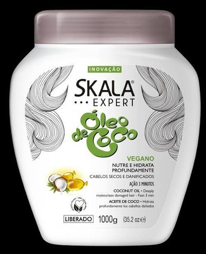 Skala Expert Pote 1 Kg. Liberada Y Vegana Máscara Capilar