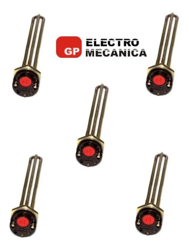 Imagen 2 de 7 de Resistencia Y Termostato Termotanque Electrico 1500w X 5
