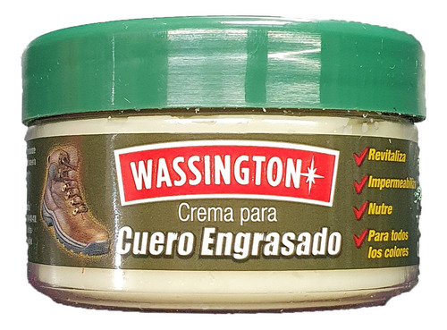 Crema Calzado Cuero Engrasado Wassington