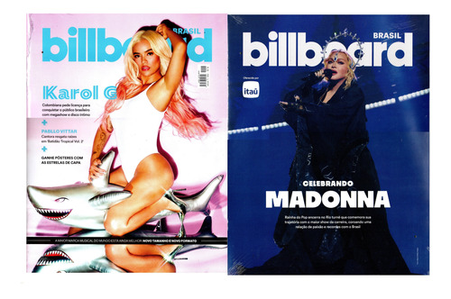 Revista Billboard Brasil Edição 7 - Madonna