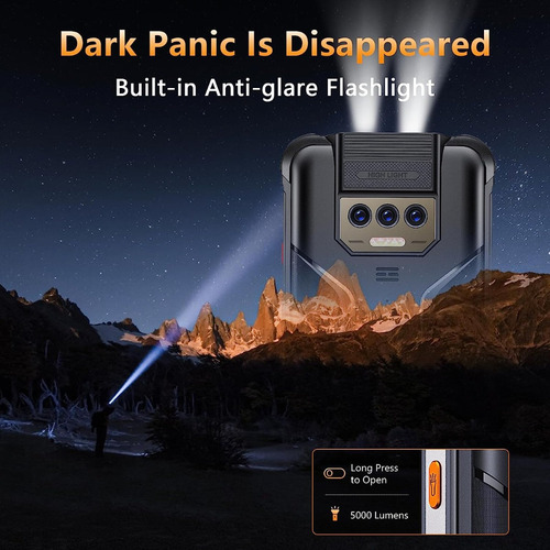 Cubot Kingkong Power, Rugged Smartphone 8gb+256gb, 10600mah, 33w Fast Charge, 6.5 Inch Screen Nfc