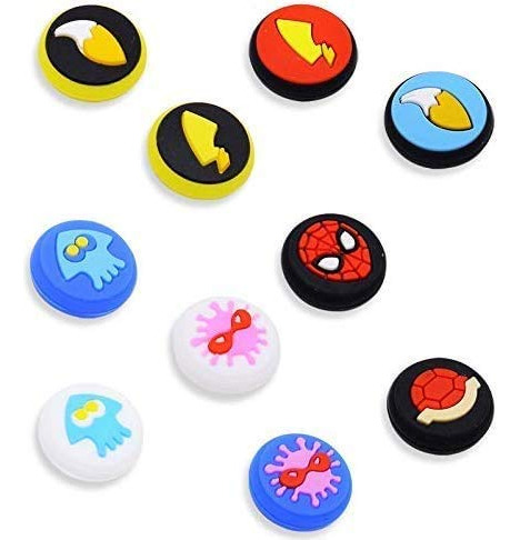 Pack De Caps De Silicona Para Joystick Nintendo Switch