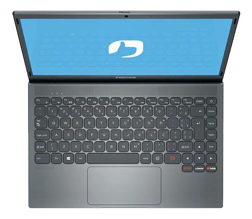 Imagem 3 de 6 de Notebook Positivo BGH Motion Q464C gray 14.1", Intel Atom Z8350 4GB de RAM 64GB SSD, Intel HD Graphics 1366x768px Windows 10 Home