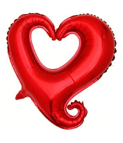 Pack 12 Globos Corazones Huecos Con Varillas Amor 45 Cm