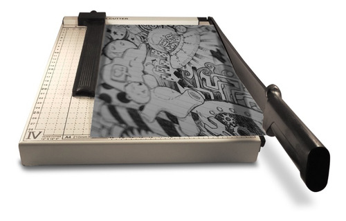 Imagen 5 de 8 de Guillotina Para Papel A4 A5 B5 B6 B7 Con Ajuste Y Guia