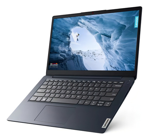 Notebook Lenovo Celeron N4020 4 gb 128 gb 14" Win 11 azul