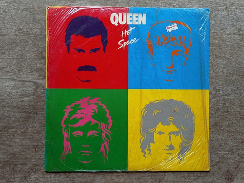 Disco Lp Queen - Hot Space (1982) Usa R20