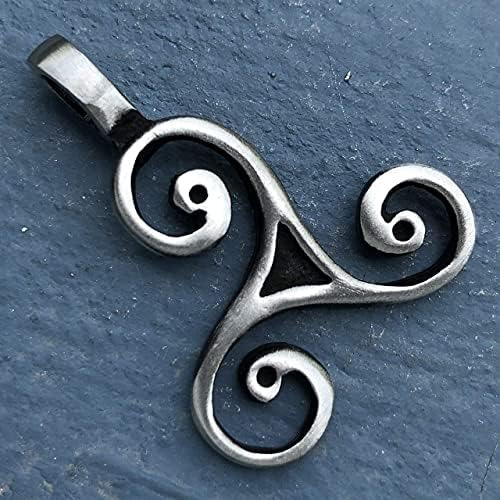 Joyería Celta Druida Triskele Triskelion Viking Pewter Colla