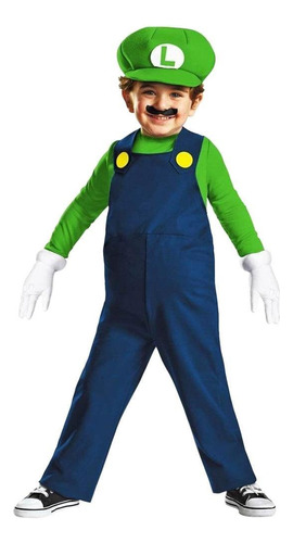 Disfraz De Luigi De Nintendo Super Mario Brothers