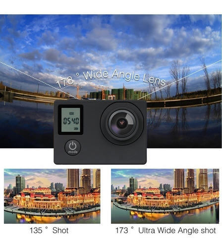 Action Camera Go Sport Pro Wi-fi Lcd 1080p Prova D'agua