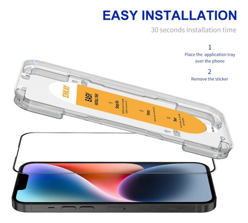 Protector De Pantalla Fácil De Instalar For iPhone 16e