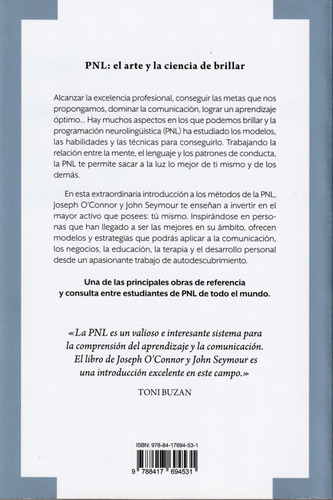 Introducción A La Pnl. Joseph O'connor Y John Seymour