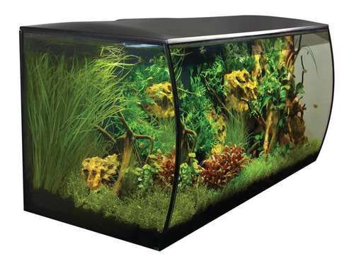 Kit Acuario Fluval Flex Led Concavo De 123 Ltrs.