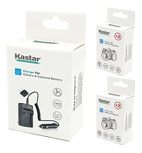 Kastar (4-pack) Y Kit De Cargador De Batería Para Olympus