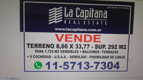 Lote, Recoleta, Marcelo T. Alvear Al 1900, Zona Facultades