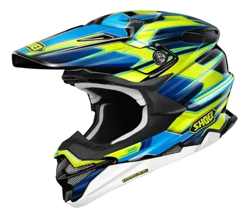 Capacete Premium Trilha Enduro Shoei Vfx-wr Sparkle Tc-3