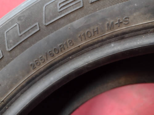 Pneu 265 60 Aro 18 Bridgestone Dueler Ht 684 Usado H (Usado)