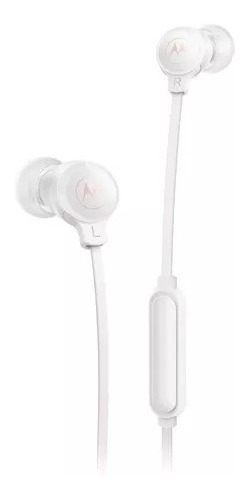 Audífonos Motorola Earbuds 3s Manos Libres Blanco Jack 3.5