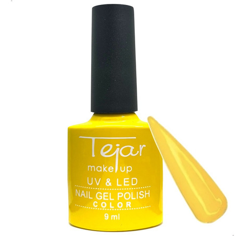 Esmalte Semipermanente Top Coat Matte Tejar Uv/ Led Color 32 - Amarillo