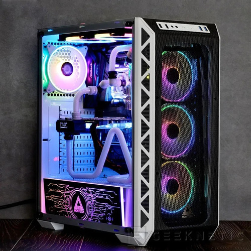 Case Gamer 5 Fans 3 Argb Montech Malla Aire Y Corsair Altek