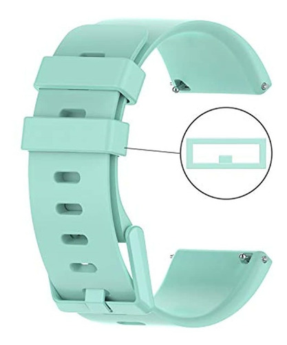 Imagen 7 de 7 de Kingacc - Bandas De Silicona Compatibles Con Fitbit Versa 2