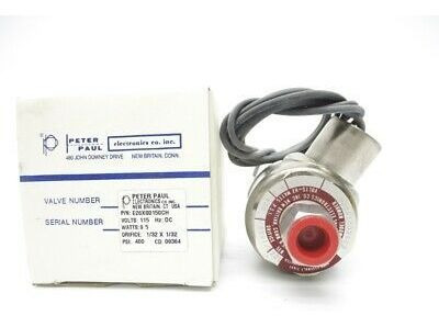 Peter Paul E26x00150ch 115v 400psi Nsmp Mgg