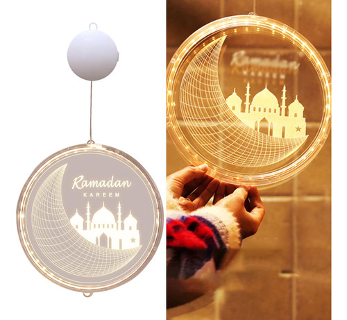 Ramadán Colgante Luz Ornamento Cálido Patrón Estilo B