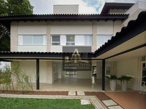 Excelente Casa À Venda No Granja Viana 2, Cotia. 5 Suítes, 9 Vagas, Lindo Jardim E Lazer Completo! - Ca2666