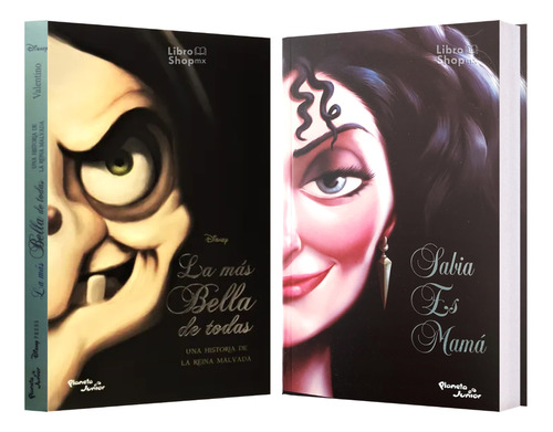 2 Libros Villanos Disney La Más Bella De Todas + Mamá Gothel