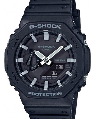 Relógio Casio G-shock Ga-2100-1adr Carbon Core Guard