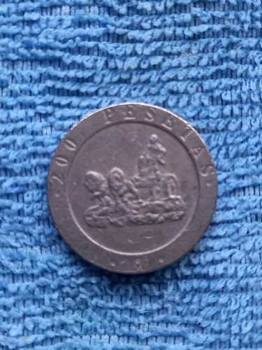 Moneda 200 Pesetas España 1990