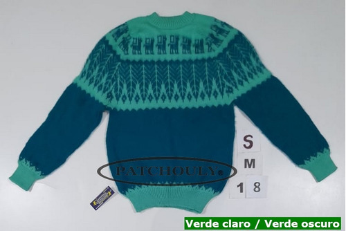 Imagen 4 de 8 de Sweater Pullover Lana Alpaca Llama Andino Talle S/m Unisex