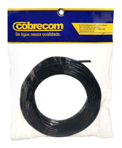 Cabo Flexível Com Até 750v 6,00mm Verde 15 Metros Cobrecom