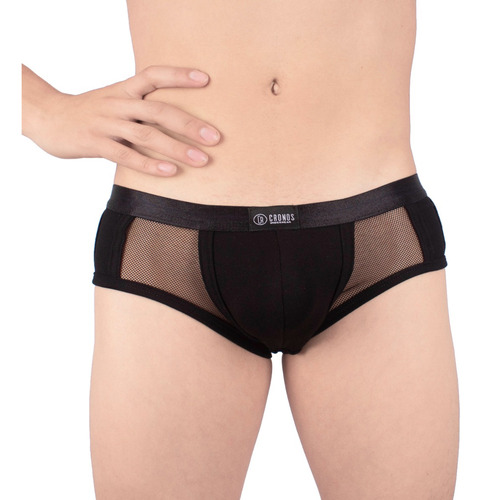 Cachetero Comodo De Algodón Y Mesh Para Hombre Robin Flex