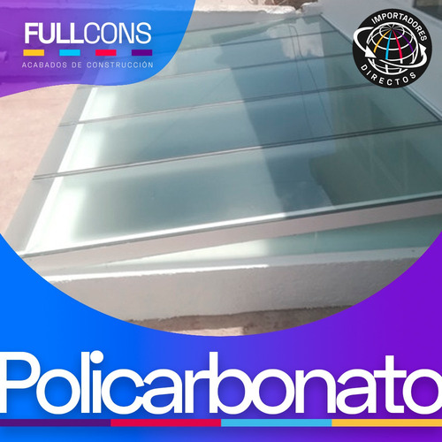 Imagen 7 de 10 de Láminas Policarbonato Alveolar Techos, Cubiertas Pérgolas Uv