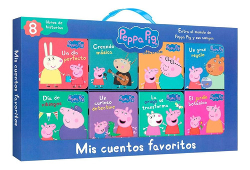  Peppa Pig Mis Cuentos Favoritos  8 Libritos