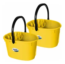 Comprar Pack De 2 Cubetas Con Exprimidor De 17 Litros Varios Colores