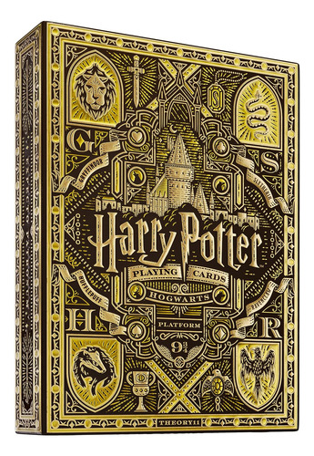 Teoría11 Harry Potter Jugando A Las Cartas - Amarillo (huffl