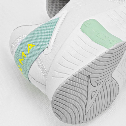 Tenis Mujer Pirma 1310 Blanco Verde 125-633
