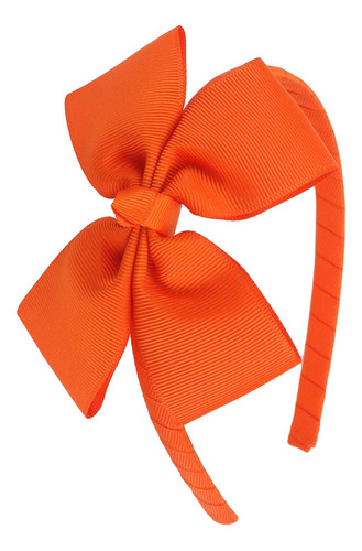 Meedee - Diadema De Lazo Naranja A La Moda, Diadema Con Lazo