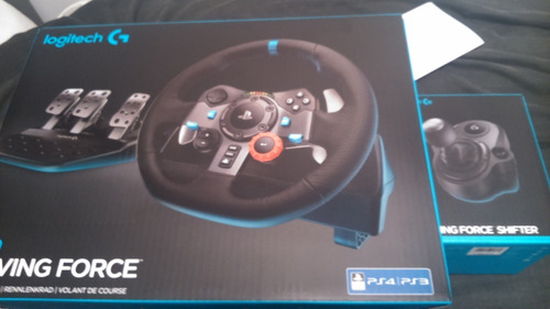 Volante Simulador Logitech G29 Pedalera Ps3 Ps4 Pc Nuevo